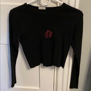 long sleeve brandy melville top